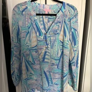 Lilly Pulitzer Elsa top, size L